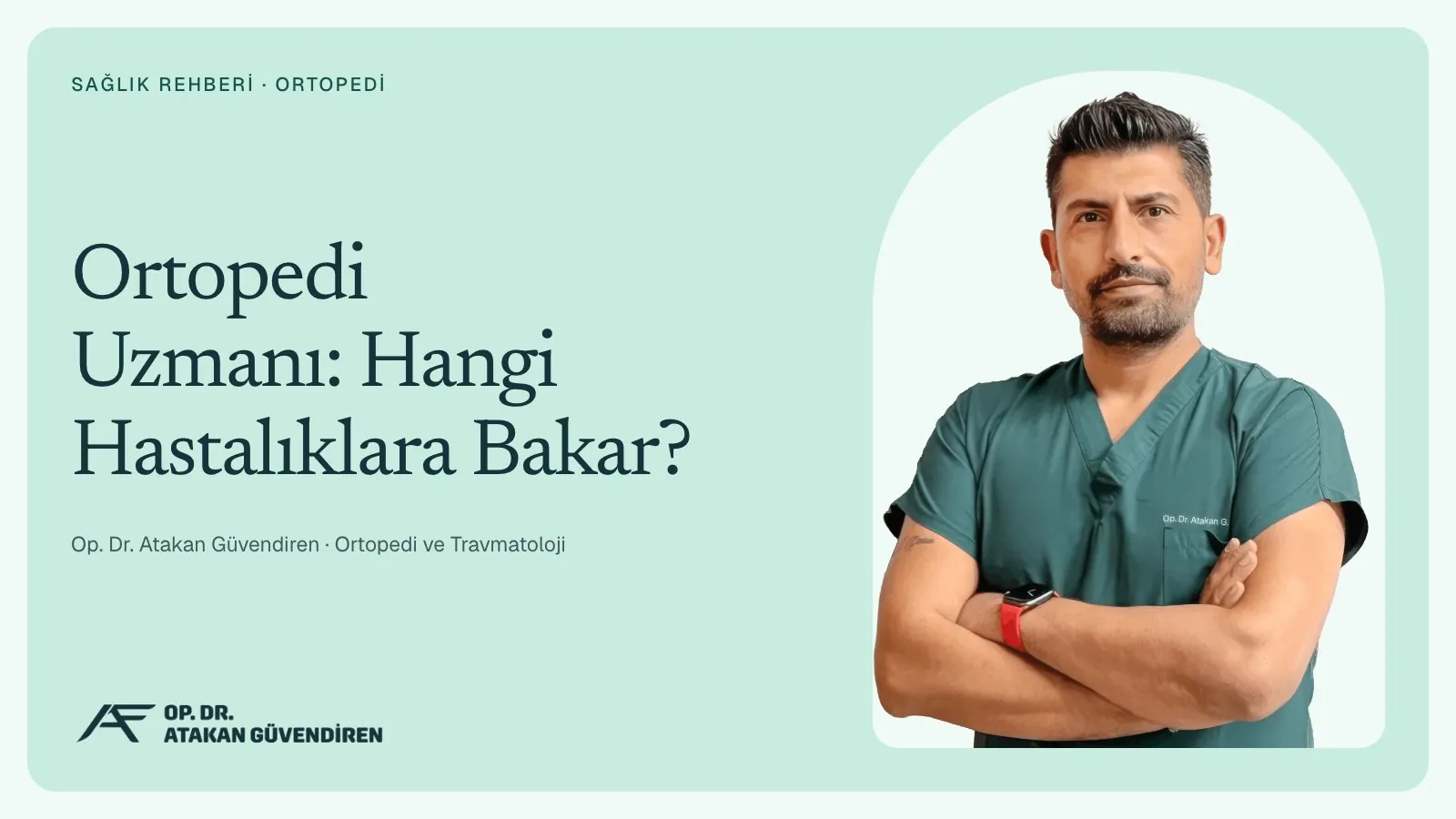 Ortopedi Uzmanı: Hangi Hastalıklara Bakar?